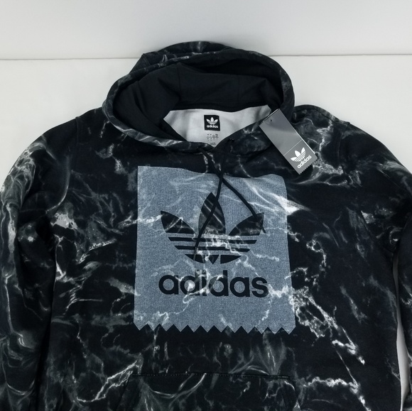 marble adidas hoodie